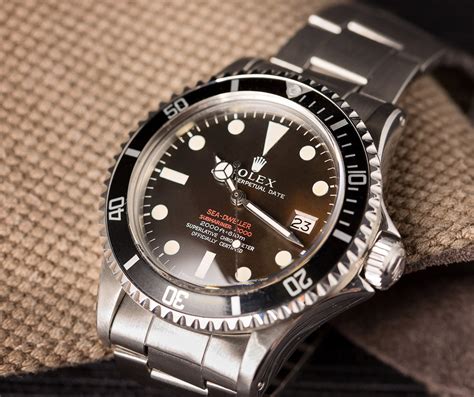 1979 rolex sea dweller|Rolex Sea-Dweller double red.